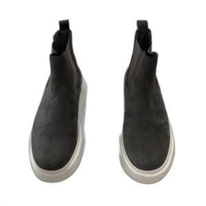 J Slides Comfort Stretch Ankle Boot Size 6.5 Color Gray
